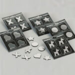 Zeller Present 4-pcs Stainless Steel Magnets Set