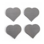 Zeller Present 4-pcs Stainless Steel Magnets Set - Image 2