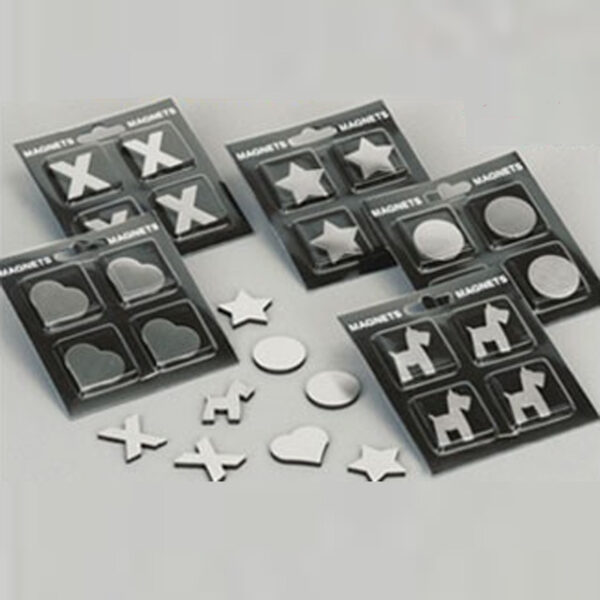 Zeller Present 4-pcs Stainless Steel Magnets Set