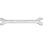 Double open end spanner 16x17mm, satin finish YT-0118