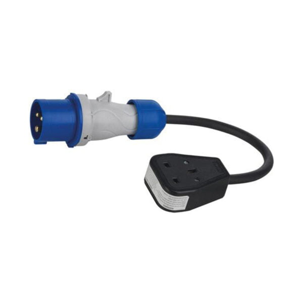 Adaptor w/Cable 3c x 1.5 3 Pin 16 Amp 14006