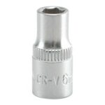 Hexagonal socket 1/4" 6 mm YT-1405