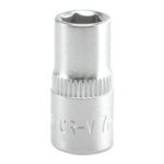 Hexagonal socket 1/4" 7 mm YT-1406