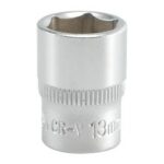 Hexagonal socket 1/4" 13 mm YT-1412