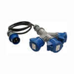 Mobile Plug 3 Way 16Amp 3 Pin 1502