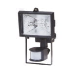 Floodlight w/Sensor 150W Black