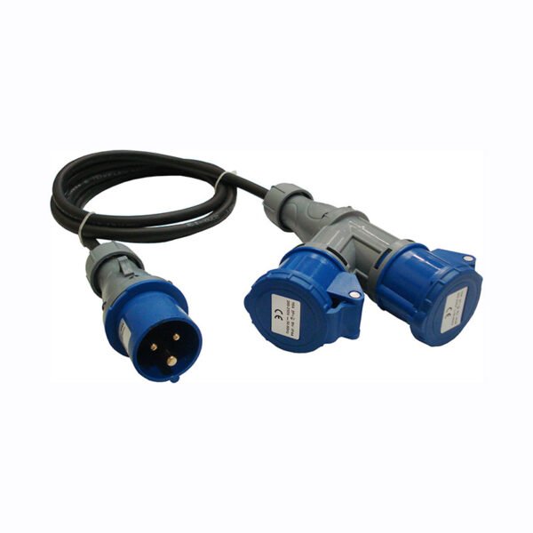 Mobile Plug 2 Way 16Amp 3 Pin 1702