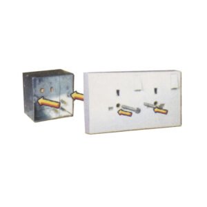 Single to Double Convertor Socket