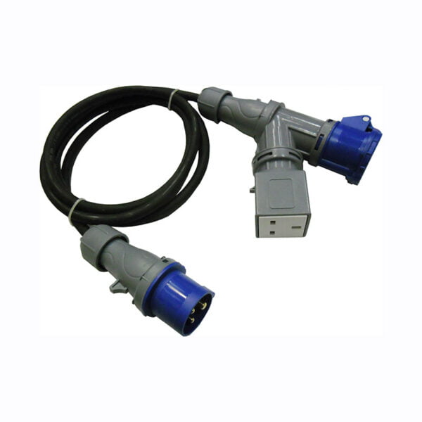 Mobile Plug 2 Way 16Amp 3 Pin 1805