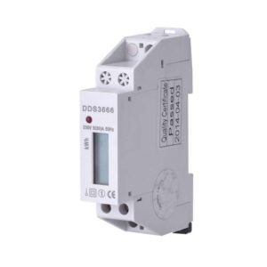 Electronic Meter 1 Pole Din Rail