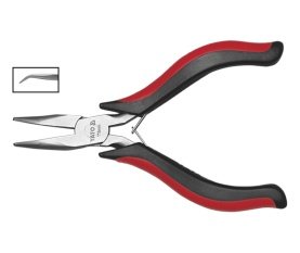 Bent nose pliers, mini 115 mm YT-2084