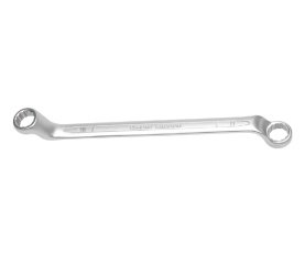 Bi-hexagonal ring spanner 10x11mm, satin finish YT-0211