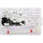 124pc cable manager set - 24140