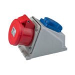 Wall Socket with Shuko 16Amp 5 Pin 2515-SCH2