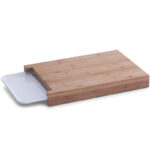 Zeller Present Bamboo Cutting Board With Tray