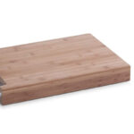 Zeller Present Bamboo Cutting Board With Tray - Image 3
