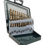Bosch 13 pcs HSS-R Metal Drill Bit Set Titanium