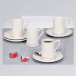 Zeller Present 8-pcs `Nostalgic` Espresso Set