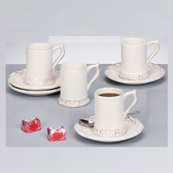 Zeller Present 8-pcs `Nostalgic` Espresso Set