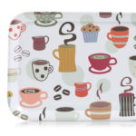 Zeller Present Melamine Tray `Icons` - Image 2
