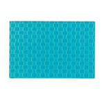 Zeller Present PE Braided Placemats Turquoise