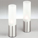 Zeller Present 2pc S/S Tealight Holder Set