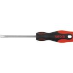 Screwdriver, slotted crmo 6x100 mm  YT-2766