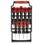 Screwdriver set crmo 9 pcs YT-2785
