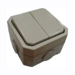 2 Gang 2 Way Switch W.T. IP65 JSN