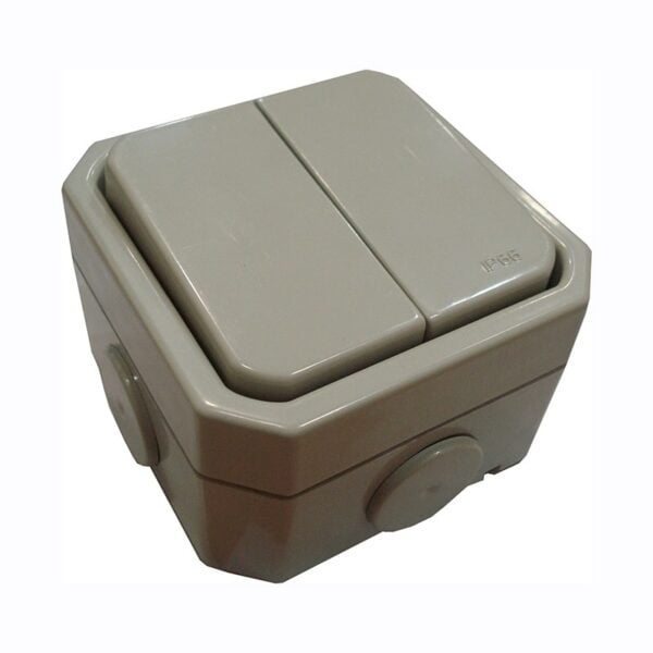 2 Gang 2 Way Switch W.T. IP65 JSN