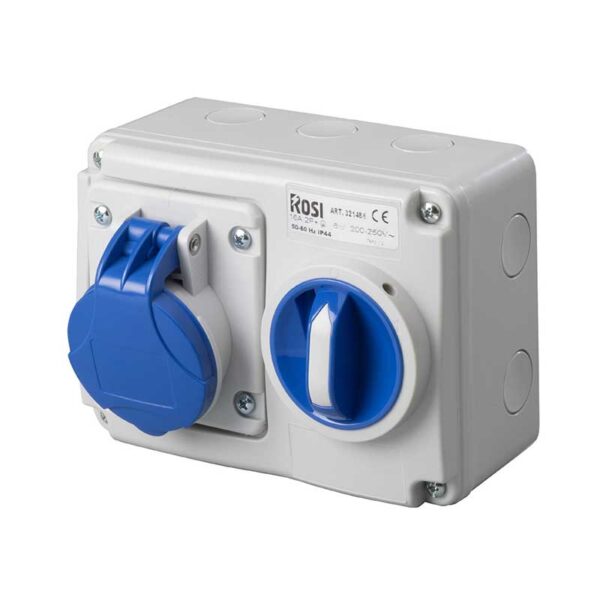Wall Socket 32Amp 3 Pin 3234B6