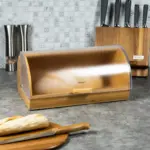 BREAD BIN WOODEN - Image 2