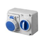 Wall Socket 16Amp 3 Pin 3216B6