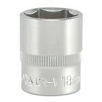 Hexagonal socket 3/8" 18 mm YT-3813