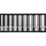 Deep Socket set 3/8" 9 pcs YT-3861