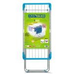 Casabriko Ergo 19m Aluminium/Steel Clothes Airer Cyan - Image 8
