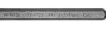 Hollow Chisel SDS+ 22x18x250mm CRV