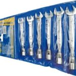 Open end swivel head socket spanner set 52860