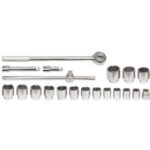 Socket set 21pcs 58150