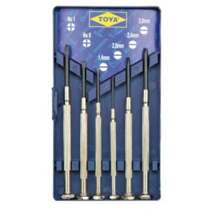 PRECISION SCREWDRIVER SET 6PCS 64310