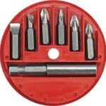 Screwdriver bit set 66080