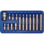 Screwdriver bit set c.v. 66720