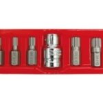 Screwdriver bit set c.v. 66760