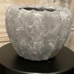 ROUND POT GREY