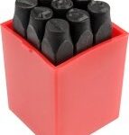 Number Stamp Set 8mm 9 pcs YT-6855