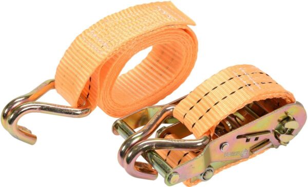 RATCHET TIE DOWN 1000/2000daN 38/2M 2PCS 82401