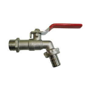 Ball Bibcock with Nozzle Flat Handle AG
