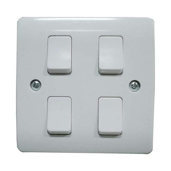 4 Gang 2 Way Switch B1 3x3