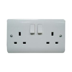 Twin Switch Socket B1