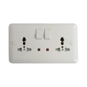 Twin Switch Socket All Continent B1